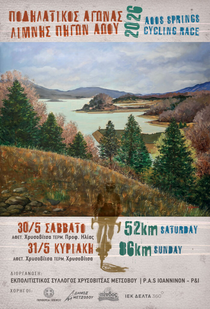 Aoos springs cycling race 2026 poster
